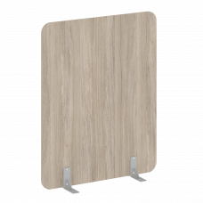 R-line Перегородки на металлических опорах на фетровых подпятниках DP.F-120-150 Дуб Аттик/Металл Сер