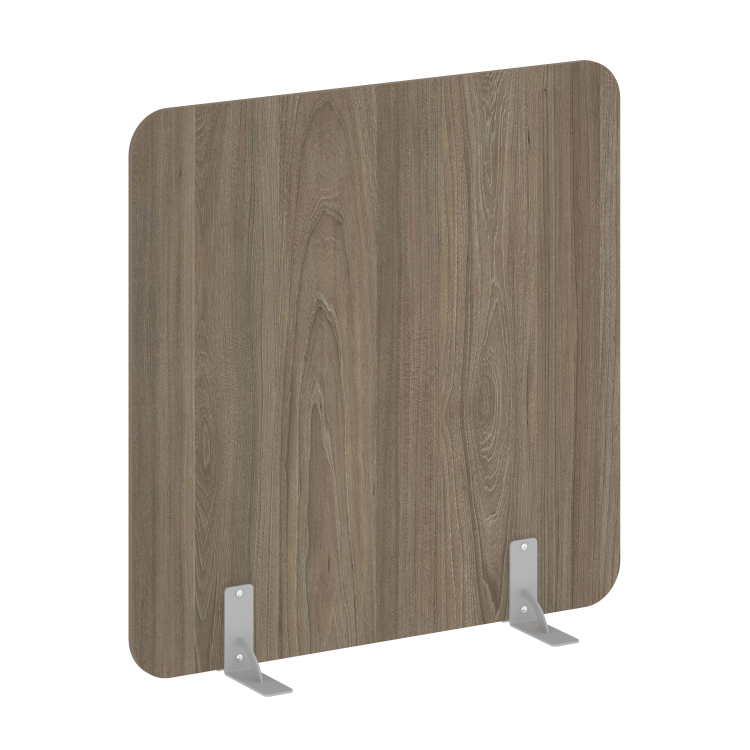 R-line Перегородки на металлических опорах на фетровых подпятниках DP.F-120-120 Вяз Благородный/Мета