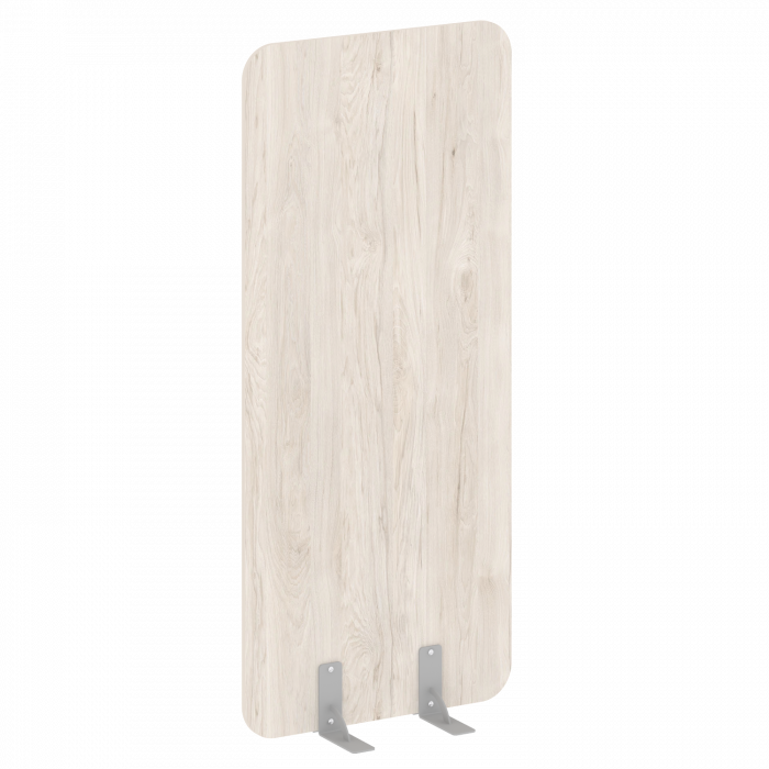 Р-лайн Перегородки на металлических опорах на фетровых подпятниках DP.F-80-180 Денвер Светлый/Металл