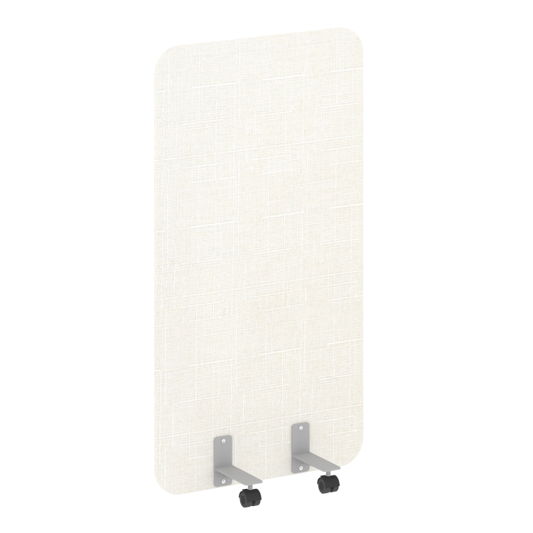 R-line soft Перегородка на металлических опорах, на роликах AP.R-80-150 Romeo 01/Металл Серый 800*28