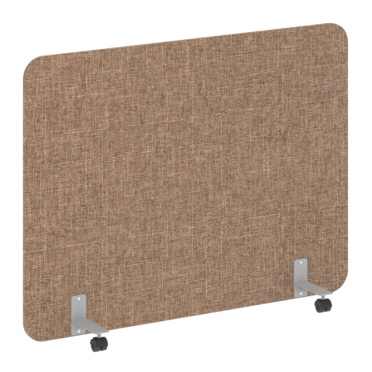 R-line soft Перегородка на металлических опорах, на роликах AP.R-160-120 Romeo 03/Металл Серый 1600*