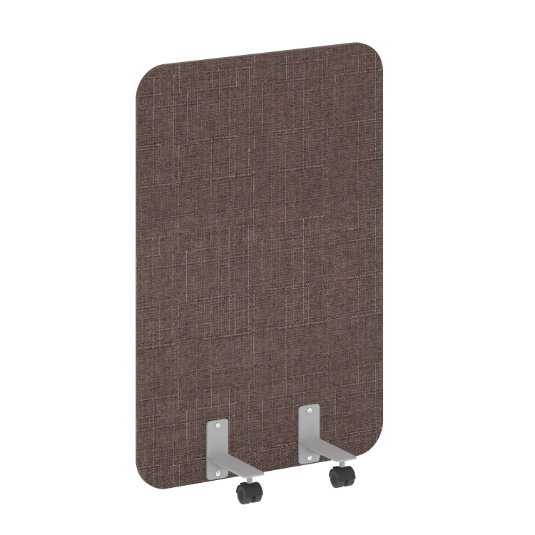 R-line soft Перегородка на металлических опорах, на роликах AP.R-80-120 Romeo 04/Металл Серый 800*28