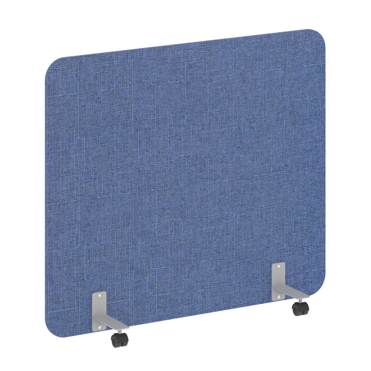 R-line soft Перегородка на металлических опорах, на роликах AP.R-136-120 Romeo 11/Металл Серый 1360*