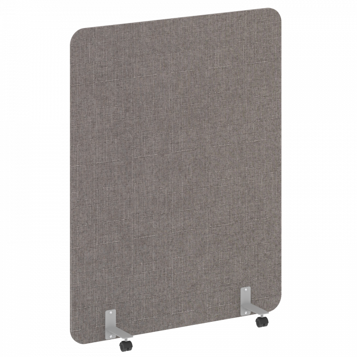 R-line soft Перегородка на металлических опорах, на роликах AP.R-136-180 Romeo 05/Металл Серый 1360*