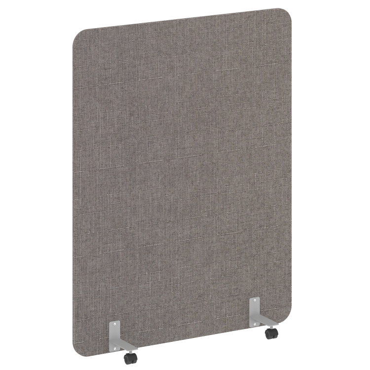 R-line soft Перегородка на металлических опорах, на роликах AP.R-136-180 Romeo 05/Металл Серый 1360*