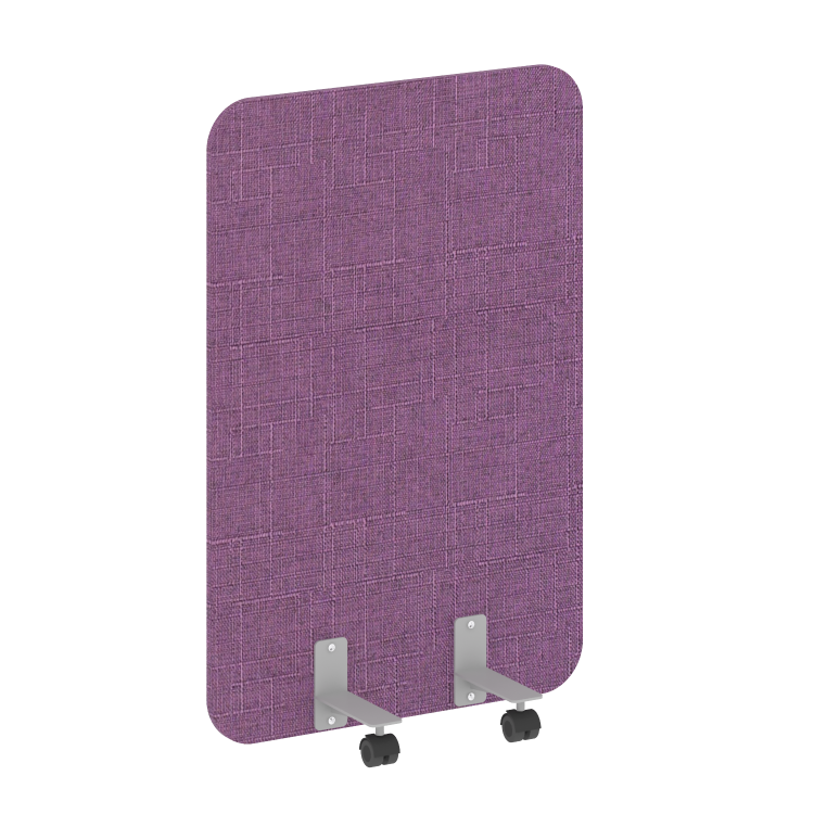 R-line soft Перегородка на металлических опорах, на роликах AP.R-80-120 Romeo 06/Металл Серый 800*28