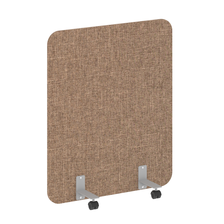 R-line soft Перегородка на металлических опорах, на роликах AP.R-100-120 Romeo 03/Металл Серый 1000*