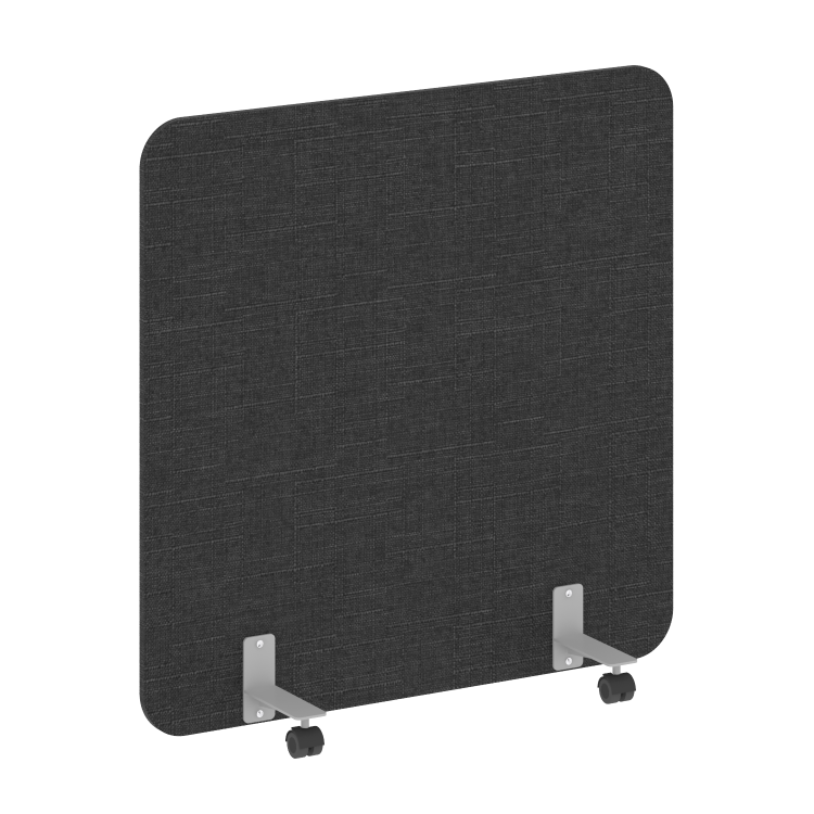 R-line soft Перегородка на металлических опорах, на роликах AP.R-120-120 Romeo 12/Металл Серый 1200*