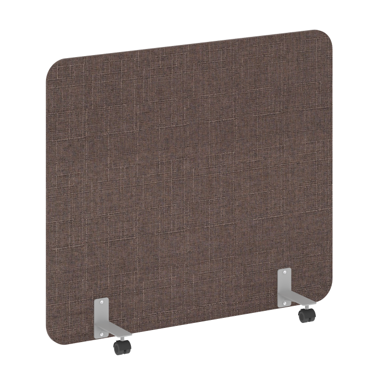 R-line soft Перегородка на металлических опорах, на роликах AP.R-136-120 Romeo 04/Металл Серый 1360*