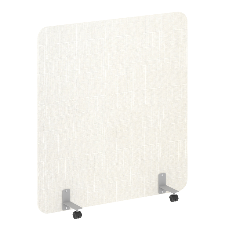 R-line soft Перегородка на металлических опорах, на роликах AP.R-136-150 Romeo 01/Металл Серый 1360*