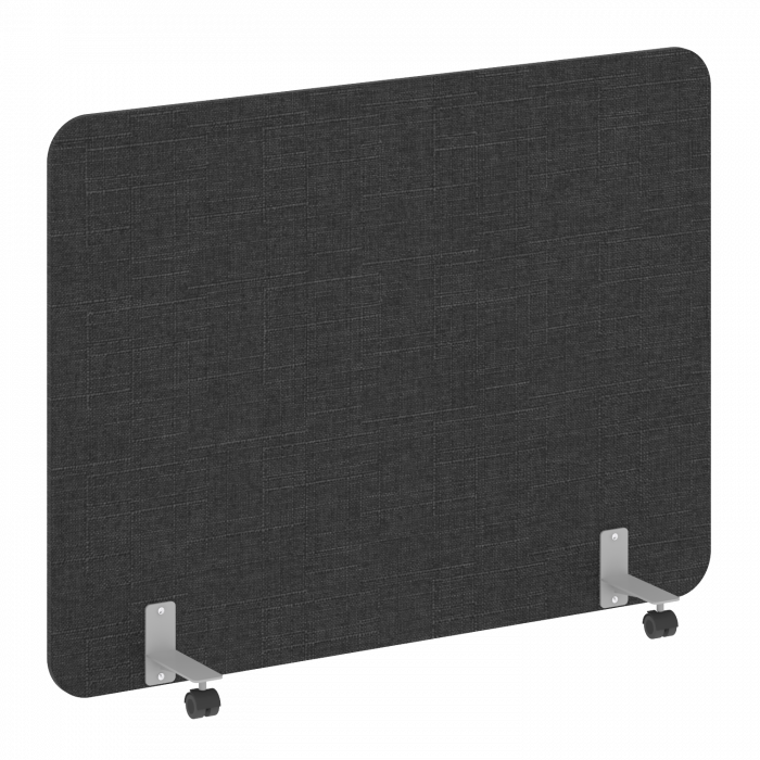 R-line soft Перегородка на металлических опорах, на роликах AP.R-160-120 Romeo 12/Металл Серый 1600*