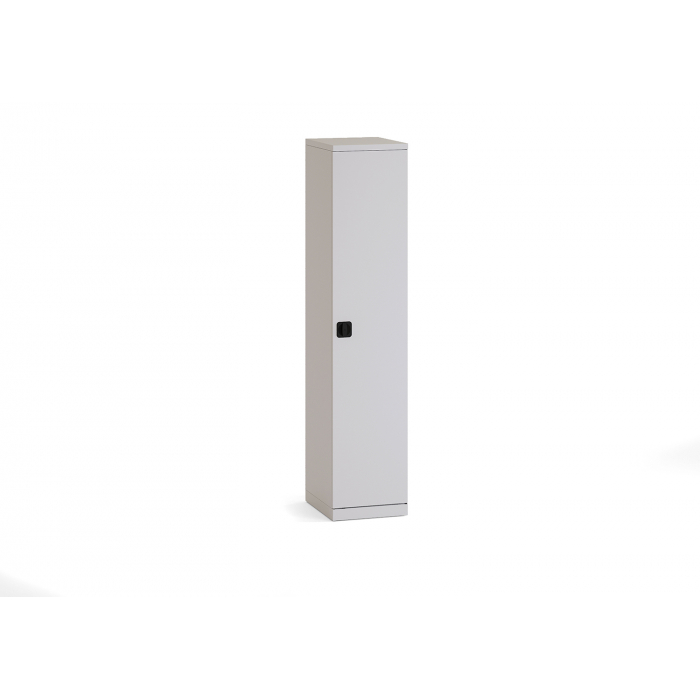 Riva Metal Гардероб металлический узкий, 2 полки + штанга (универсальный правый/левый) RM.GBO-52 Мет