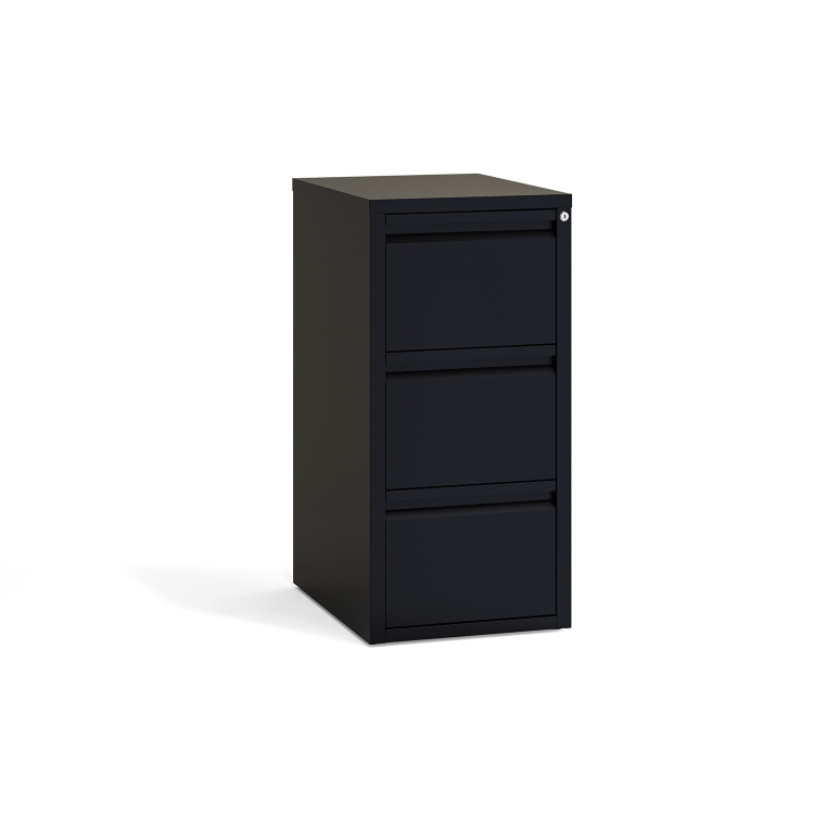 Riva Metal Картотека металлическая (центральный замок) RM.KM-03 Металл Черный 487*642*1005