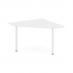 Style Project Угловой элемент перег. стола SN-4.UPRG-031 Белый/Металл Белый 1180*1180*750