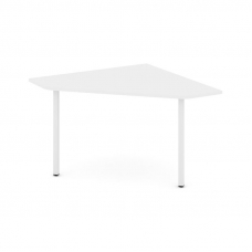 Style Project Угловой элемент перег. стола SN-4.UPRG-031 Белый/Металл Белый 1180*1180*750