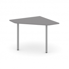 Стайл Проджект Угловой элемент переговорного стола SN-4.UPRG-001 Серый Пепел/Металл Серый 980*980*75