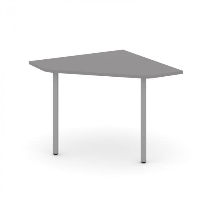 Стайл Проджект Угловой элемент переговорного стола SN-4.UPRG-001 Серый Пепел/Металл Серый 980*980*75