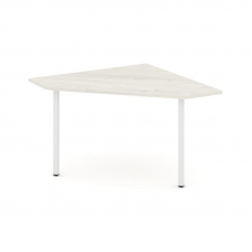 Style Project Угловой элемент перег. стола SN-4.UPRG-031 Дуб Наварра/Металл Белый 1180*1180*750