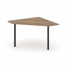 Style Project Угловой элемент перег. стола SN-4.UPRG-031 Дуб Табак/Металл Черный 1180*1180*750