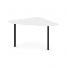 Style Project Угловой элемент перег. стола SN-4.UPRG-031 Белый/Металл Черный 1180*1180*750