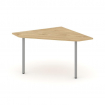 Style Project Угловой элемент перег. стола SN-4.UPRG-031 Тиквуд Светлый/Металл Серый 1180*1180*750