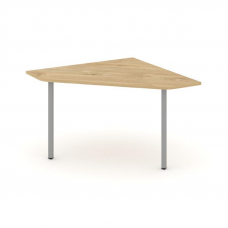 Style Project Угловой элемент перег. стола SN-4.UPRG-031 Тиквуд Светлый/Металл Серый 1180*1180*750