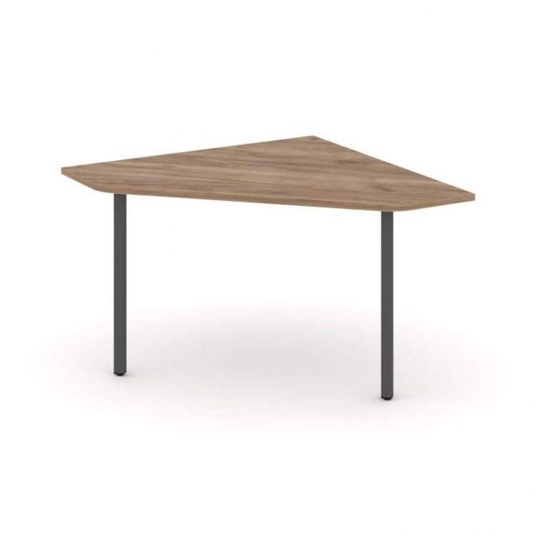 Style Project Угловой элемент перег. стола SN-4.UPRG-031 Дуб Табак/Металл Антрацит 1180*1180*750