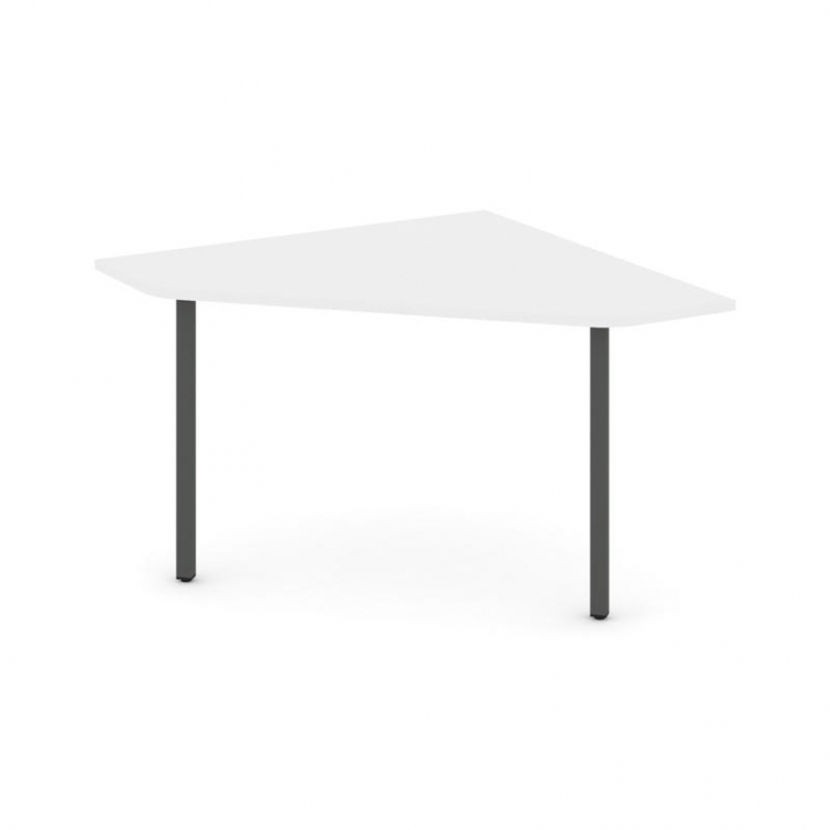 Style Project Угловой элемент перег. стола SN-4.UPRG-031 Белый/Металл Антрацит 1180*1180*750