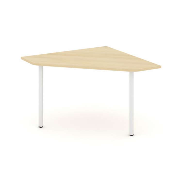 Style Project Угловой элемент перег. стола SN-4.UPRG-031 Акация Лорка/Металл Белый 1180*1180*750