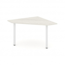 Style Project Угловой элемент перег. стола SN-6.UPRG-031 Дуб Наварра/Металл Белый 1180*1180*750