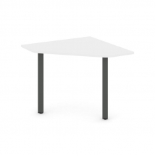 Style Project Угловой элемент перег. стола SN-6.UPRG-001 Белый/Металл Антрацит 1180*1180*750