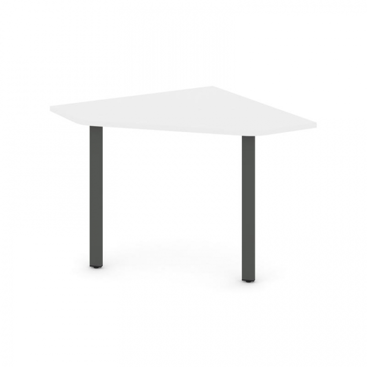Style Project Угловой элемент перег. стола SN-6.UPRG-001 Белый/Металл Антрацит 1180*1180*750