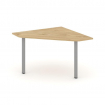 Style Project Угловой элемент перег. стола SN-6.UPRG-031 Тиквуд Светлый/Металл Серый 1180*1180*750