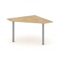 Style Project Угловой элемент перег. стола SN-6.UPRG-031 Тиквуд Светлый/Металл Серый 1180*1180*750
