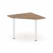 Style Project Угловой элемент перег. стола SN-6.UPRG-001 Дуб Табак/Металл Белый 1180*1180*750