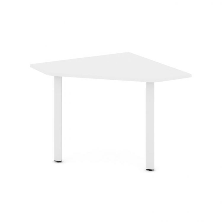Style Project Угловой элемент перег. стола SN-6.UPRG-001 Белый/Металл Белый 1180*1180*750