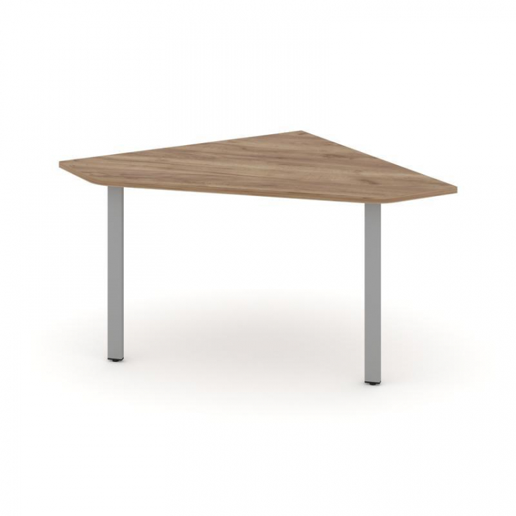 Style Project Угловой элемент перег. стола SN-6.UPRG-031 Дуб Табак/Металл Серый 1180*1180*750