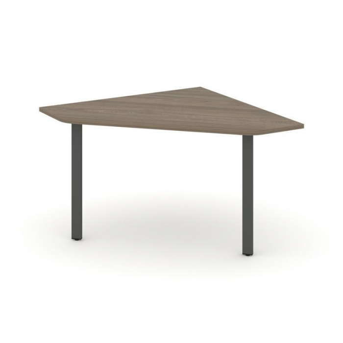 Style Project Угловой элемент перег. стола SN-6.UPRG-031 Вяз Благородный/Металл Антрацит 1180*1180*7
