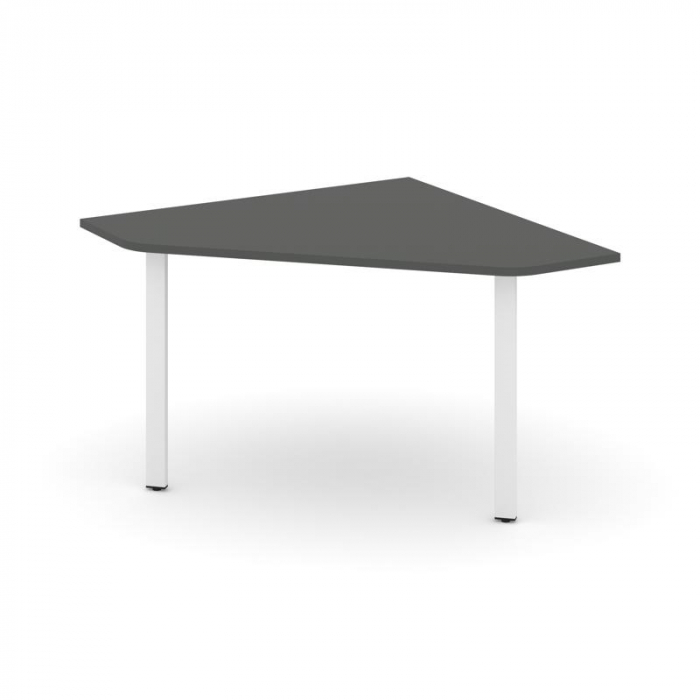 Style Project Угловой элемент перег. стола SN-6.UPRG-031 Антрацит/Металл Белый 1180*1180*750