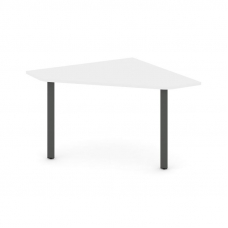 Style Project Угловой элемент перег. стола SN-6.UPRG-031 Белый/Металл Антрацит 1180*1180*750