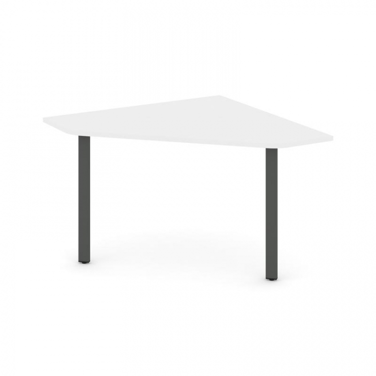 Style Project Угловой элемент перег. стола SN-6.UPRG-031 Белый/Металл Антрацит 1180*1180*750