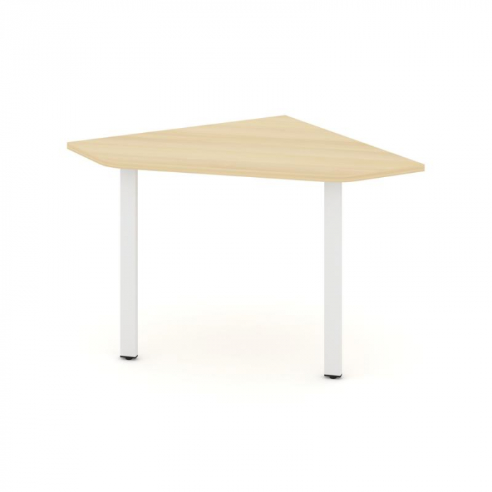 Стайл Проджект Угловой элемент перег. стола SN-6.UPRG-001 Акация Лорка/Металл Белый 1180*1180*750