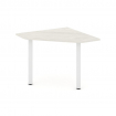 Style Project Угловой элемент перег. стола SN-6.UPRG-001 Дуб Наварра/Металл Белый 1180*1180*750