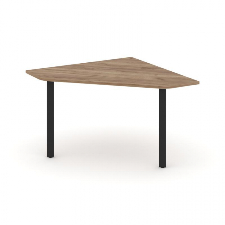 Style Project Угловой элемент перег. стола SN-6.UPRG-031 Дуб Табак/Металл Черный 1180*1180*750