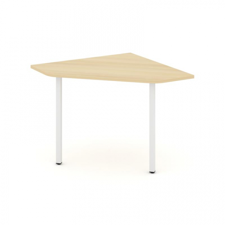 Style Project Угловой элемент перег. стола SN-4.UPRG-001 Акация Лорка/Металл Белый 980*980*750