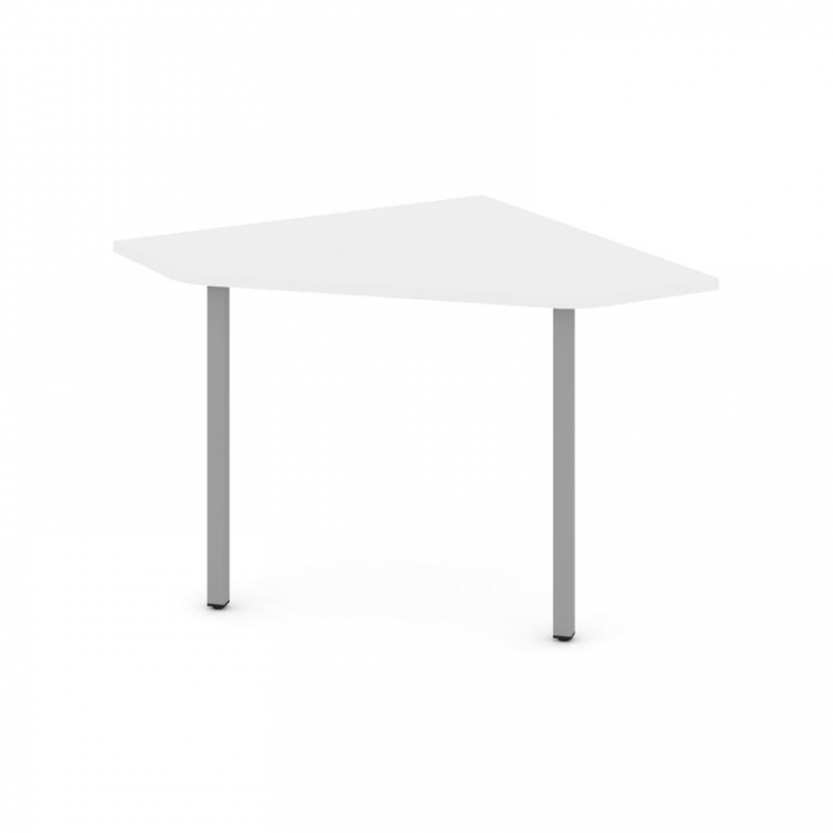 Style Project Угловой элемент перег. стола SN-4.UPRG-001 Белый/Металл Серый 980*980*750