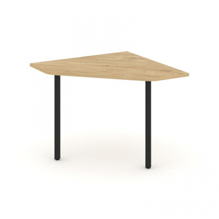 Style Project Угловой элемент перег. стола SN-4.UPRG-001 Тиквуд Светлый/Металл Черный 980*980*750