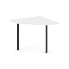 Style Project Угловой элемент перег. стола SN-4.UPRG-001 Белый/Металл Черный 980*980*750