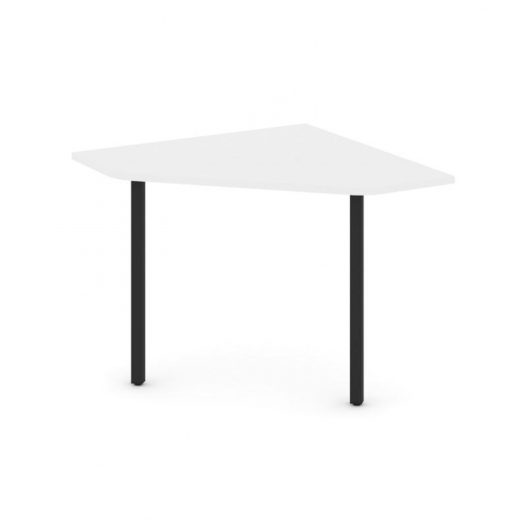 Style Project Угловой элемент перег. стола SN-4.UPRG-001 Белый/Металл Черный 980*980*750