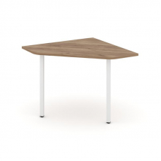 Style Project Угловой элемент перег. стола SN-4.UPRG-001 Дуб Табак/Металл Белый 980*980*750